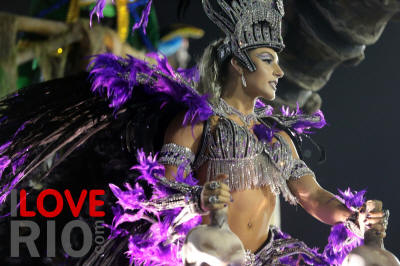 καρναβάλι παρελάσεις στο Ρίο ντε Τζανέιρο, Βραζιλία, βασίλισσες και επιπλέει
